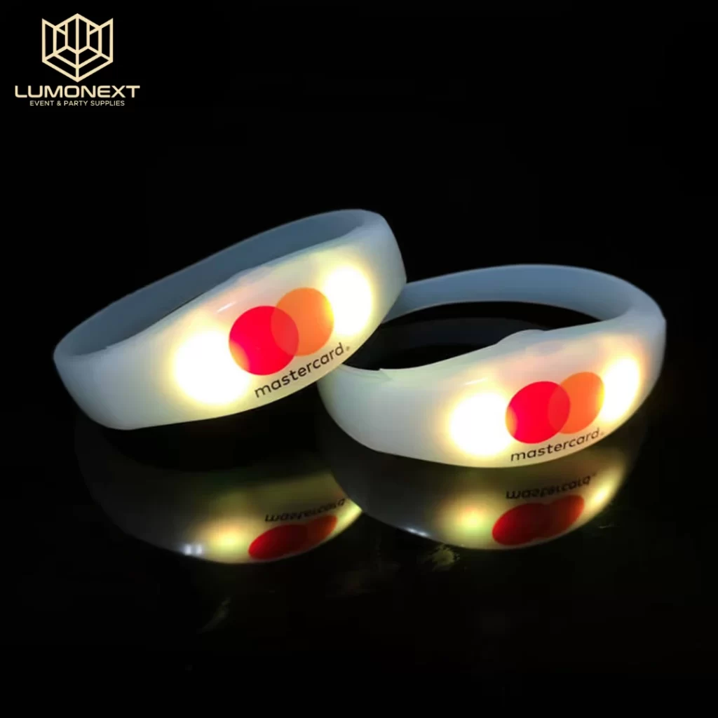 LUMOBAND 2 - Gelang LED Wristband Custom Logo Event Konser Party Lumonext