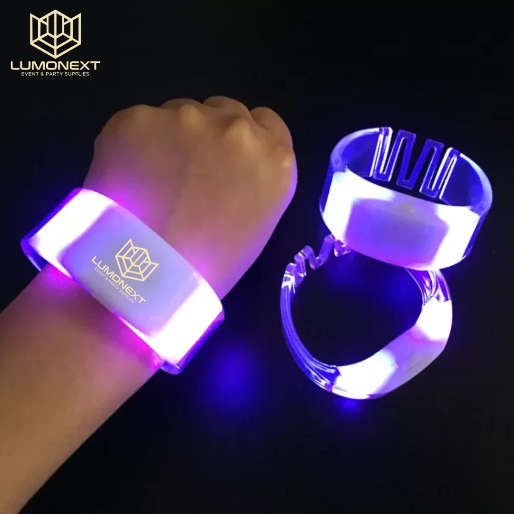 LUMOBAND 4 - Gelang LED Wristband Custom Logo Event Konser Party Lumonext