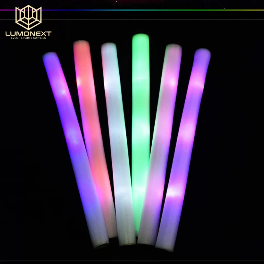 LUMOFOAM 1 - LED Glow Light Stick Foam Custom Logo Event Konser Party Lumonext