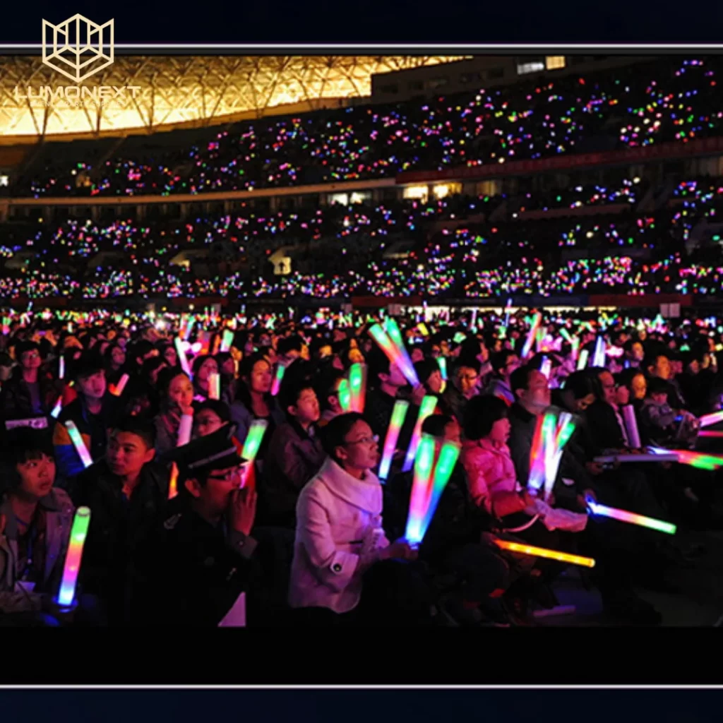 LUMOFOAM 2 - LED Glow Light Stick Foam Custom Logo Event Konser Party Lumonext