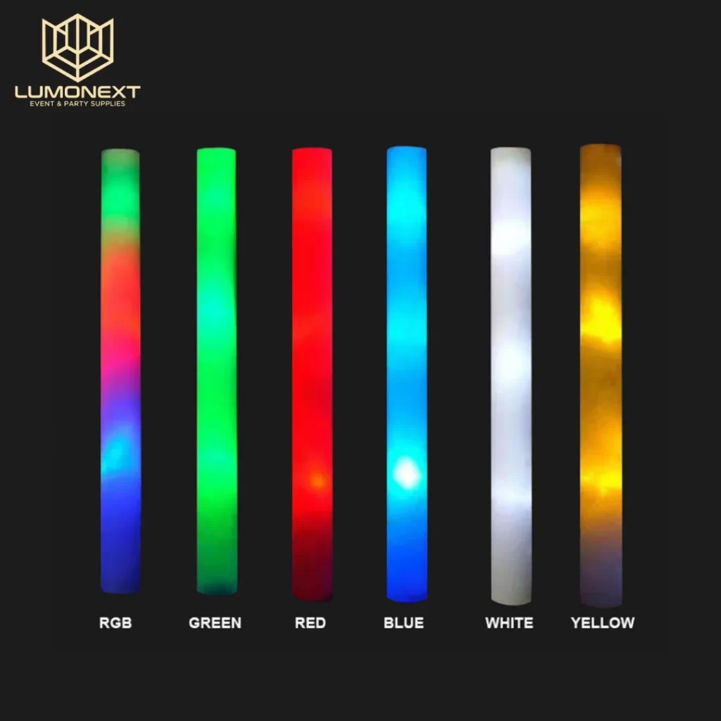 LUMOFOAM 3 - LED Glow Light Stick Foam Custom Logo Event Konser Party Lumonext